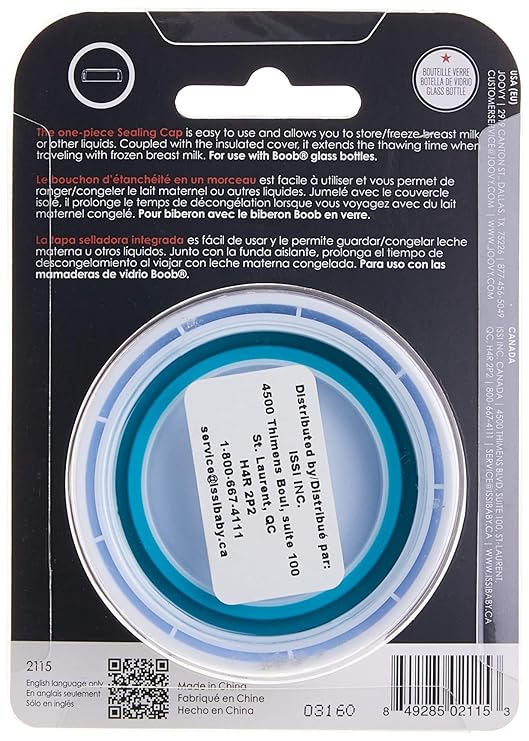 Amazon Com Joovy Boob Glass Bottle Sealing Caps 3 Count Baby