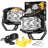 Auxbeam 4 Inch LED Pod Light, 92W V-MAX Series