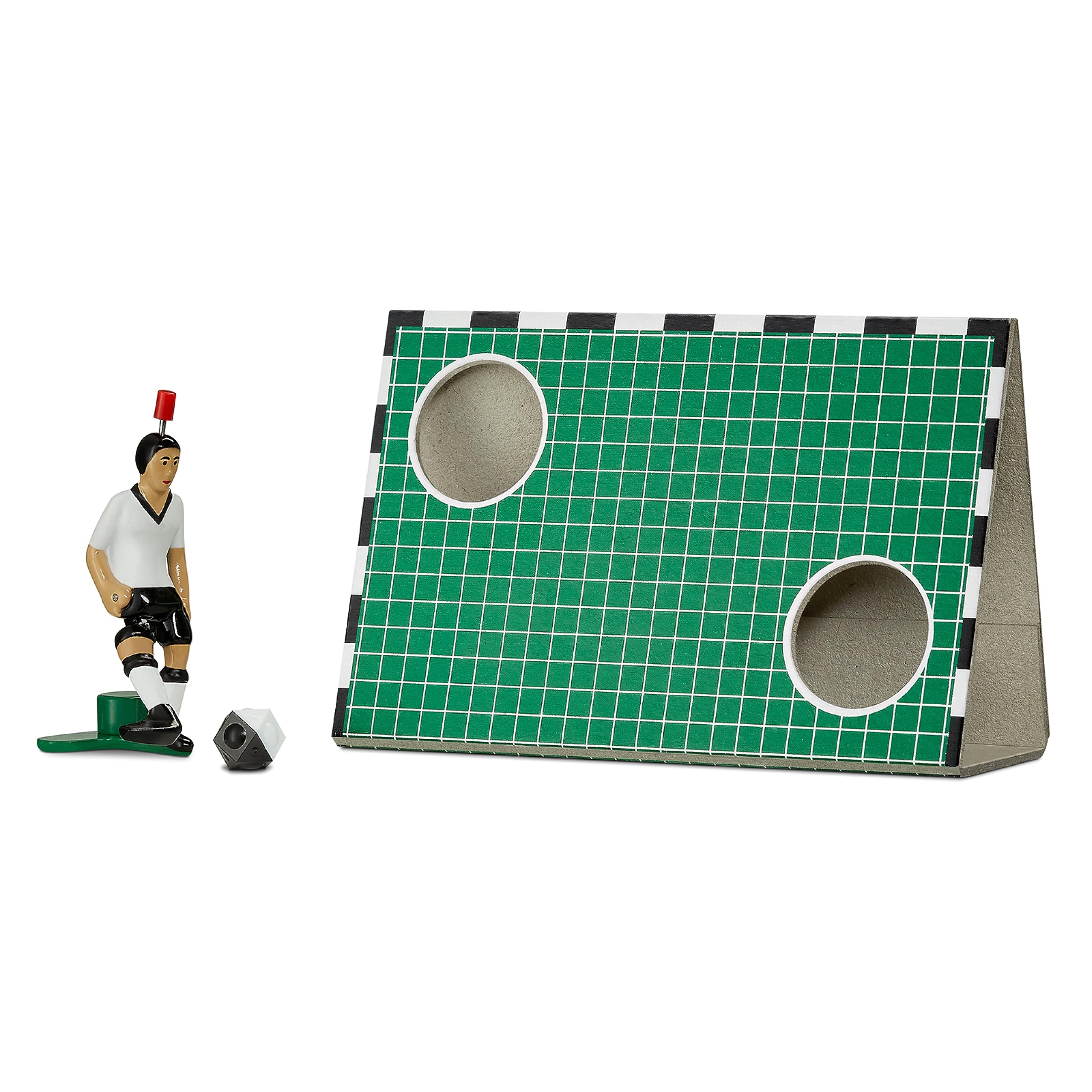 TIPP-KICK Goal Wall Game - Ready-To-Play Penalty Shootout Game with a TIPP-KICK Player Wearing Germany Kit I Half-Time Football Game, Fits on Any Table I Indoor Football Gifts for Boys and Girls