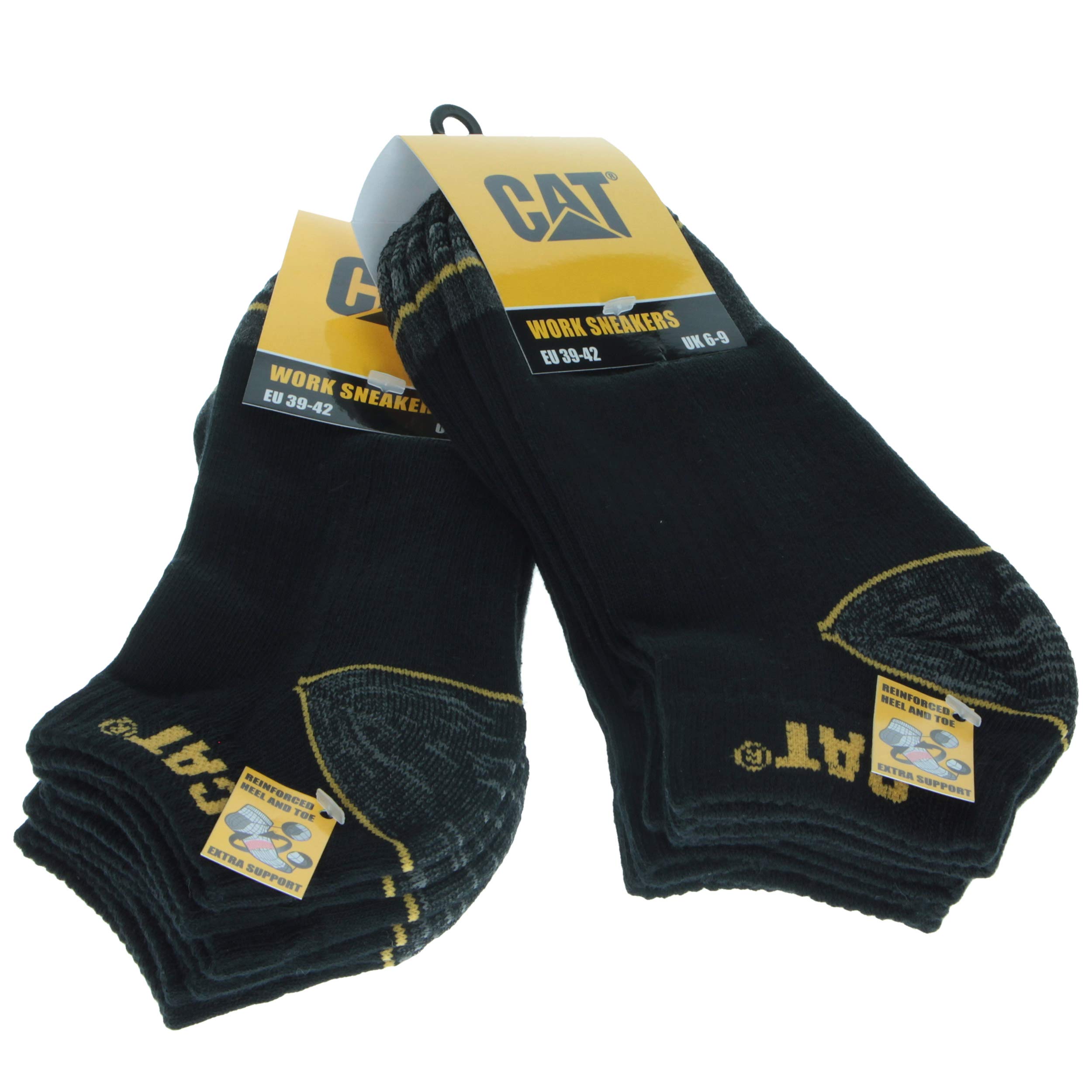 cat work sneakers socks