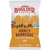 Boulder Canyon, Chips Potato Canyon Cut Honey Barbeque, 6.5 Ounce