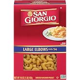 San Giorgio, Pasta-Enriched Macaroni Product Large Elbows, 16 Ounce