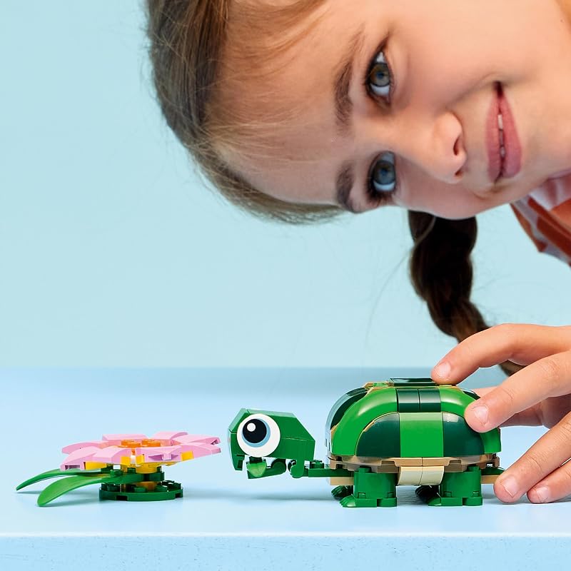 Creator 3in1 Schildkröte mit Seerose 31377