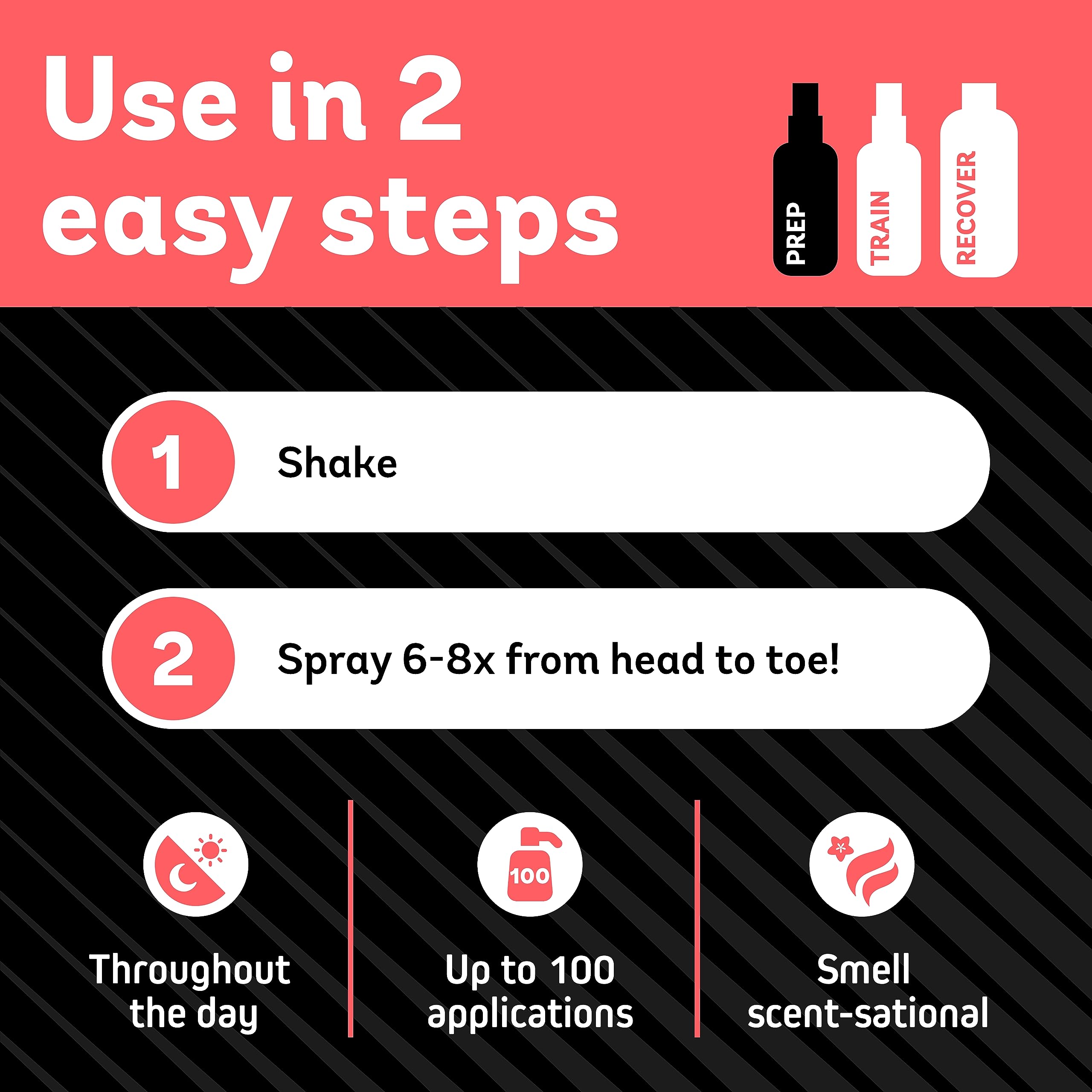 ZUMBA Hair & Body Mist - Post-workout Hair Mist & Body Mist For Women - Refreshing Body Oil Mist & Hair Scented Mist w/Bamboo & Aloe Vera extract, 5.1 Fl Oz