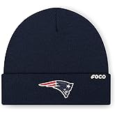 FOCO NFL Mens NFL Team Logo Basic Beanie Hat