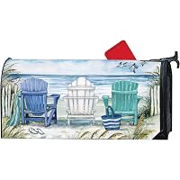 MailWraps Studio M Welcome Home Magnetic Mailbox Cover - Standard Size Fits 6.5"W X 19"L Mailbox