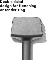 OXO Good Grips Meat Tenderiser Textured and Smooth-Sided Mallet view 2