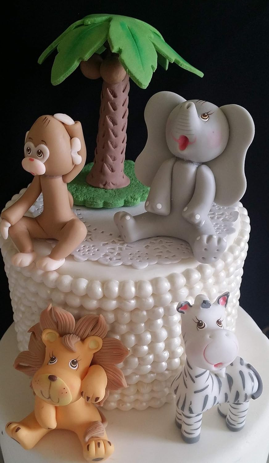 A set of Jungle Cake Toppers to print and make \u2022 Printable Cake