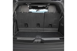 GALVAGNITE Cargo Mat for 2021-2026 Chevrolet Chevy Tahoe/GMC Yukon, Full Coverage All Weather Trunk Cargo Liner with 3rd Row Backrest Protectors for Tahoe Accessories (Not fit Yukon XL)