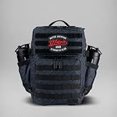 WOLFpak 25L Athletic Gym Backpack - Durable 1000D Waterproof Oxford Material with MOLLE Webbing, Laptop Pocket