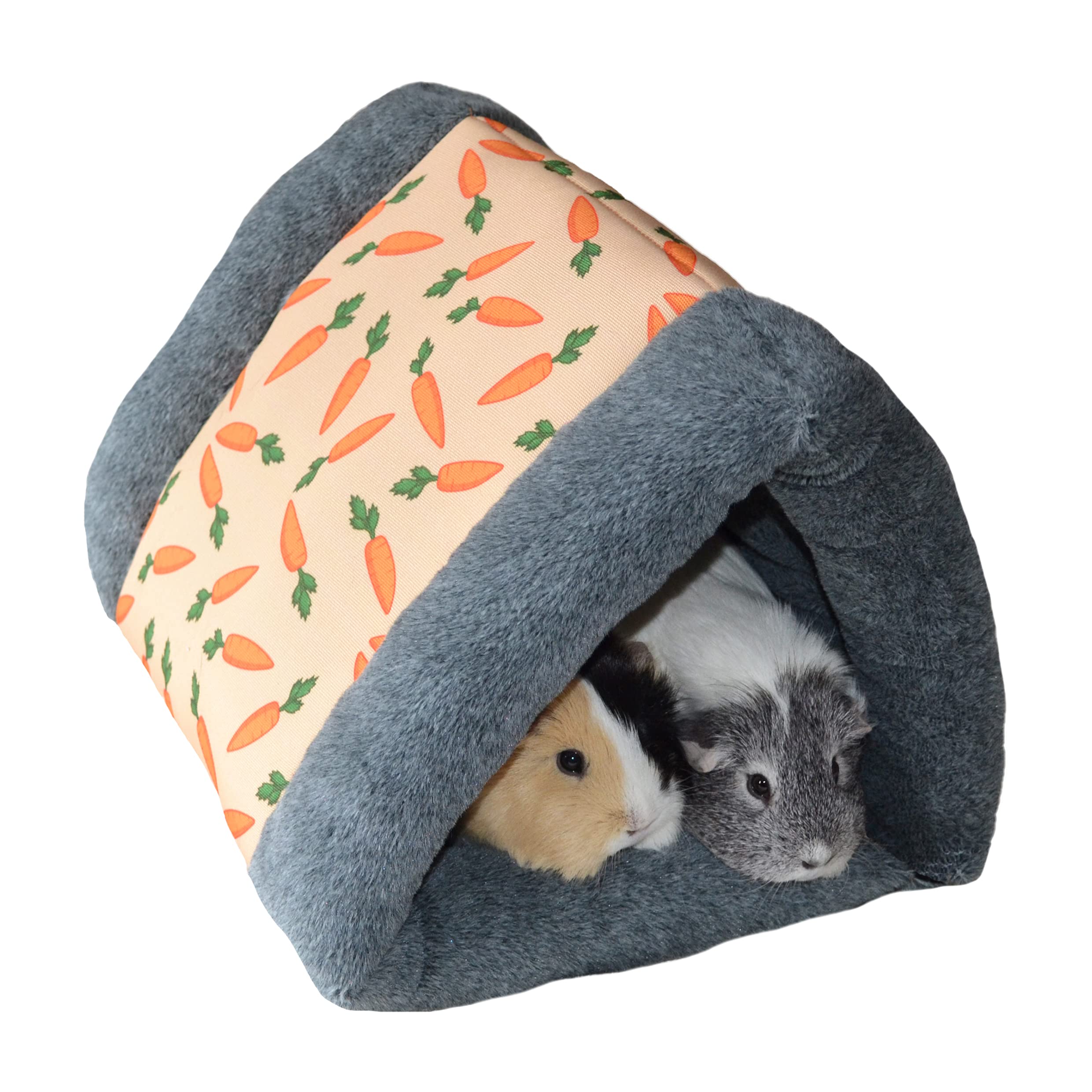 Rosewood Carrot Snuggle 'n' Sleep Tunnel for Small Animals