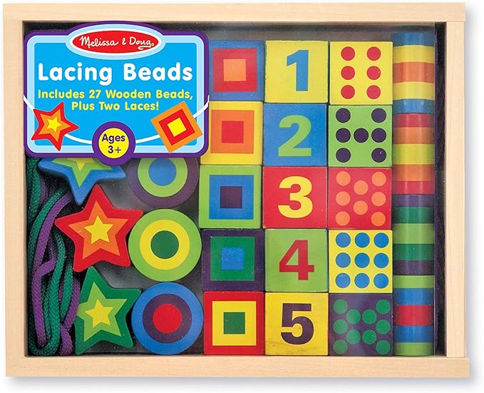 melissa and doug primary lacing beads