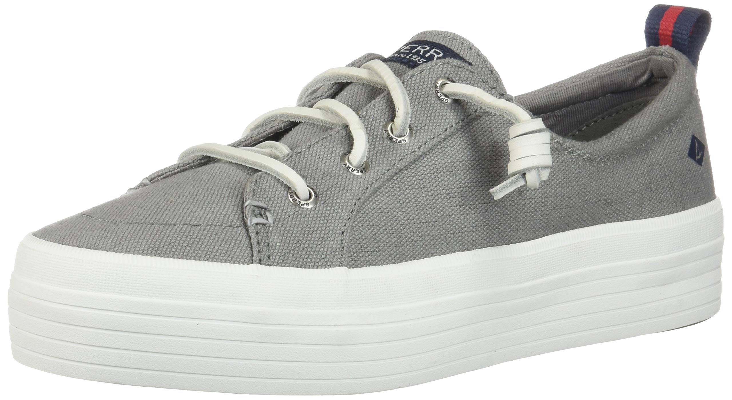 sperry canvas platform comfort sneakers