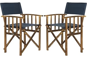 SAFAVIEH Outdoor Living Collection Laguna Director Chairs