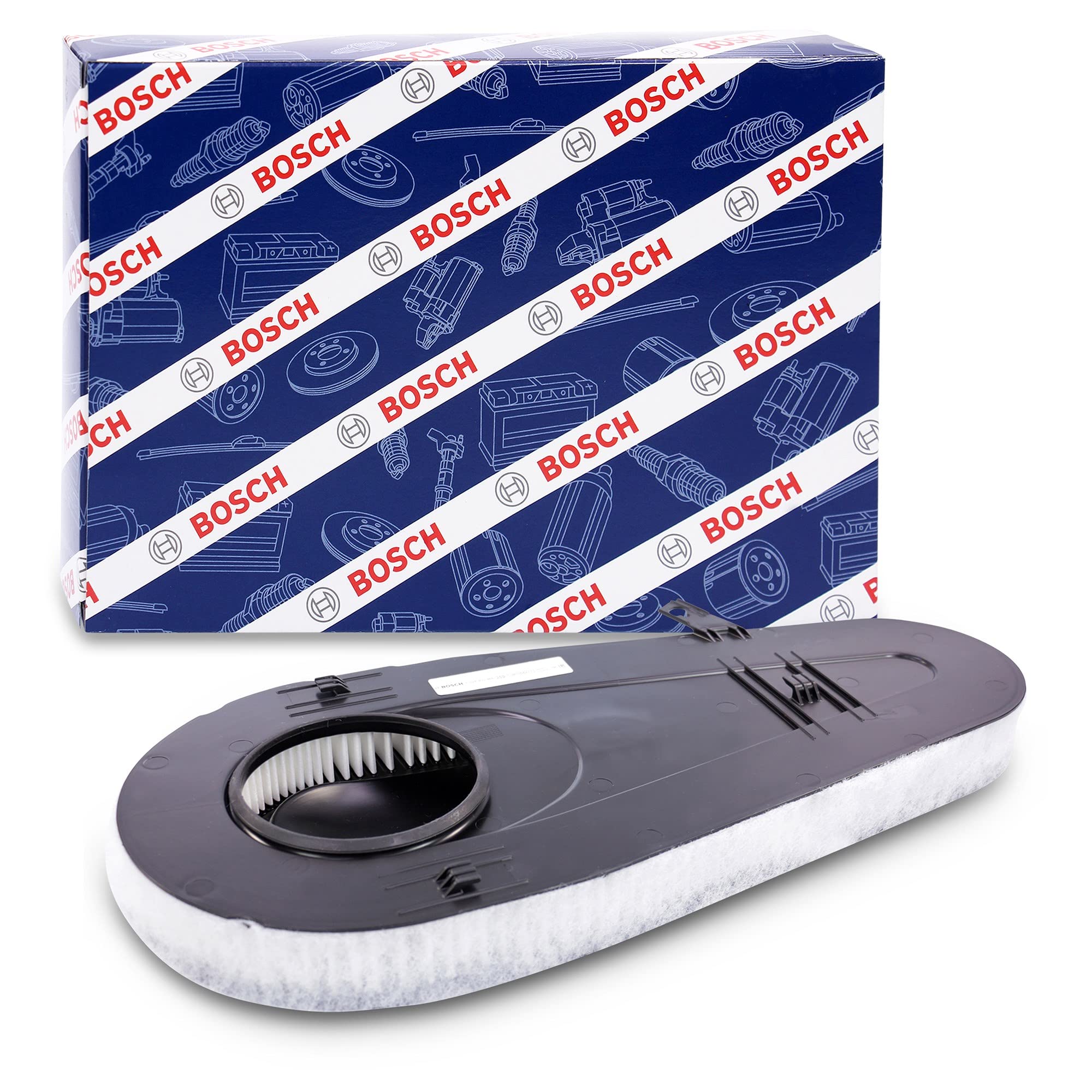Bosch 0 Car Air Filter - Separates Particles from the Air Intake - Moisture-resistant plus High Tensile Strength