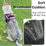 Belababy Soft No Pull Dog Harness Small Adjustable Reflective Purple view 4