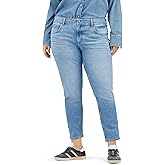 Lee Womens Plus Size Legendary 26" Straight Crop Jean