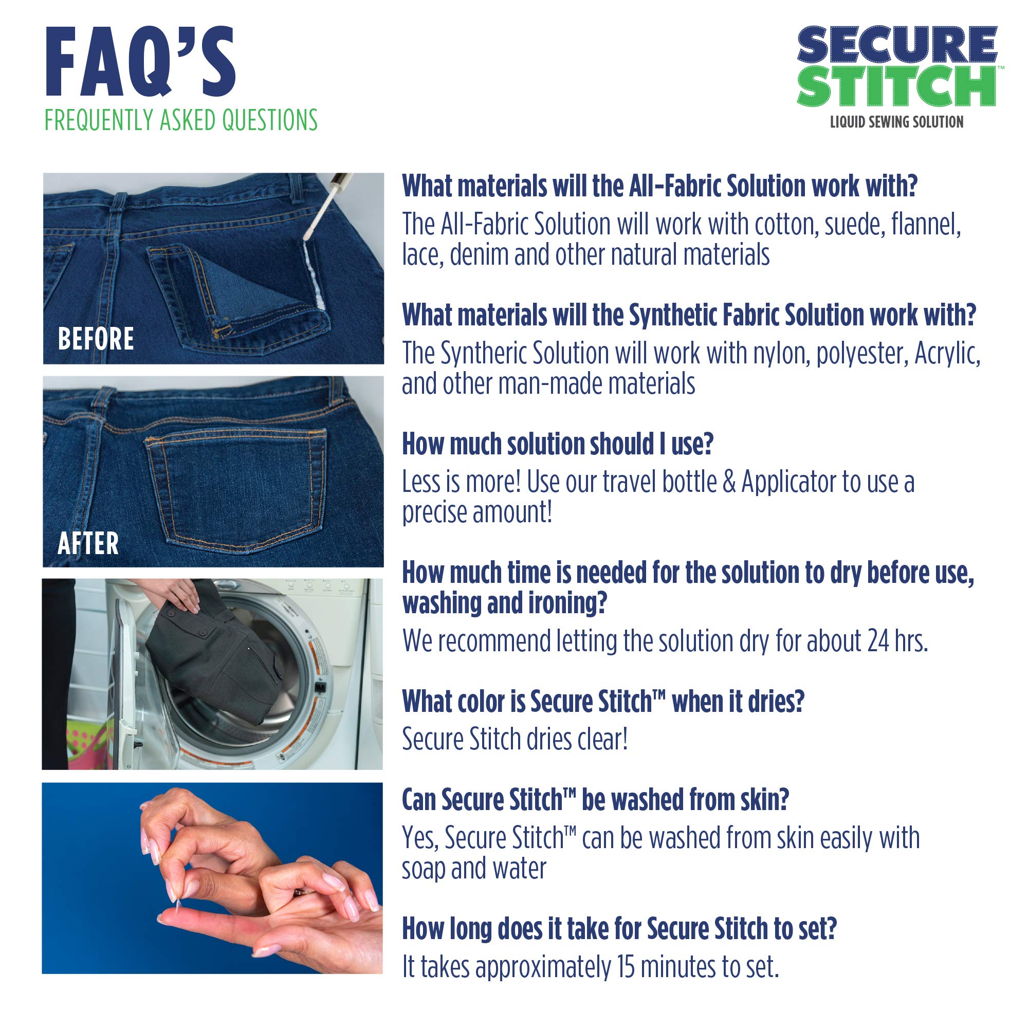 SECURE STITCH - Liquid Sewing Solution