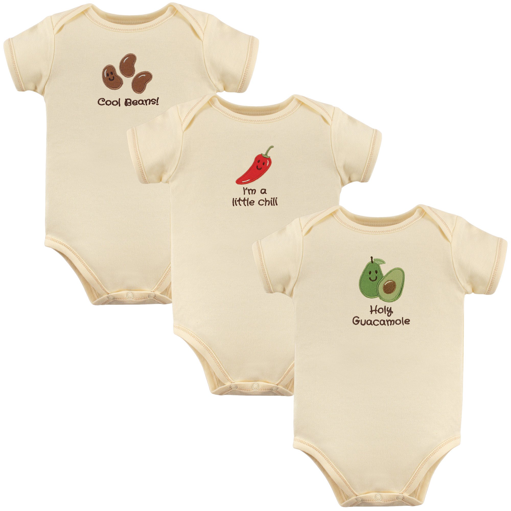 Touched by Nature Unisex Baby Organic Cotton Bodysuits