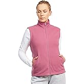 Sofra Women's Polar Fleece Full Zip Up Winter Vest