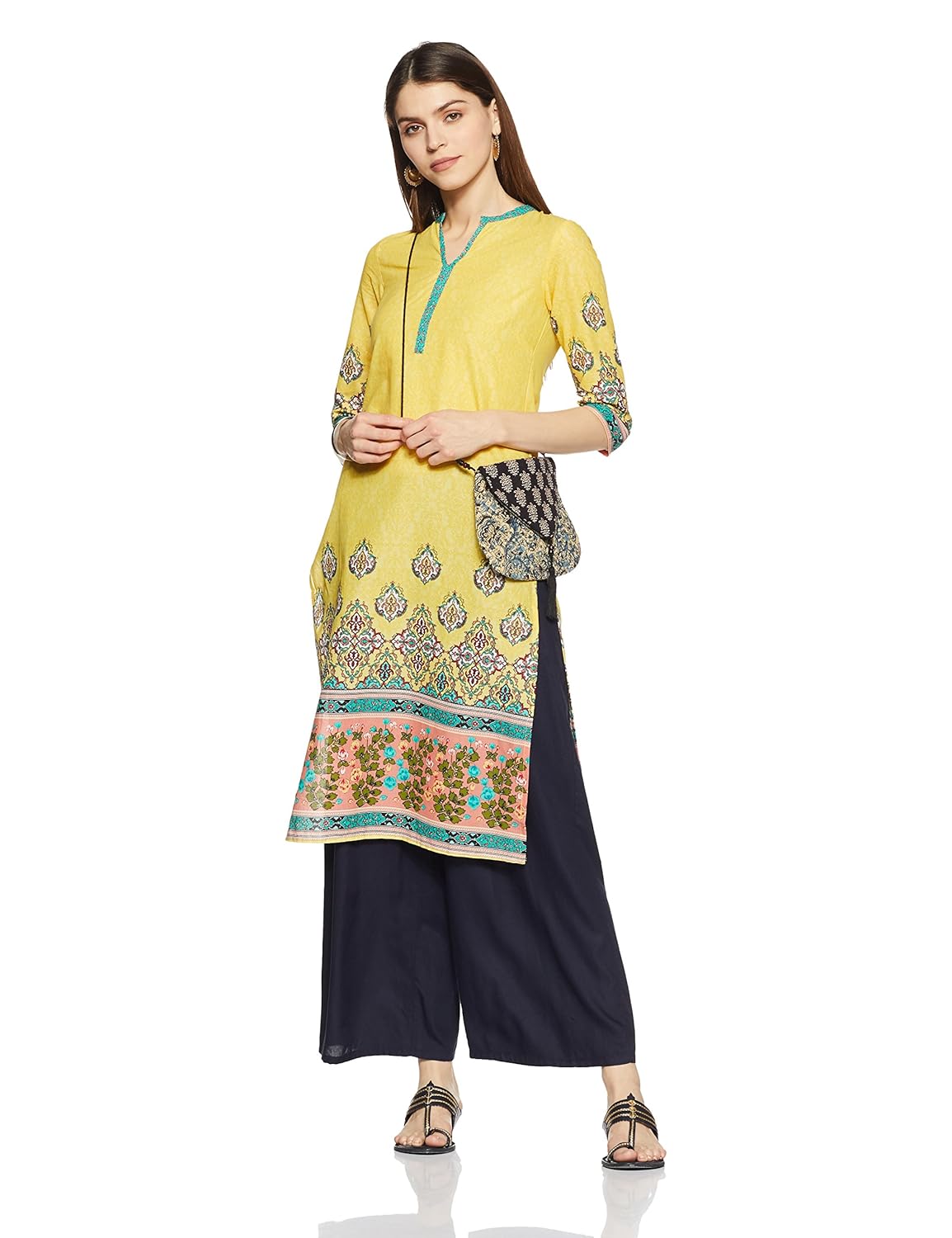 aurelia women's straight kurta