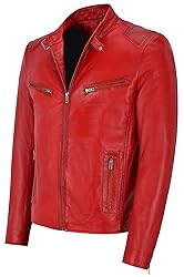 HANDSY Leather Jackets For Men - Leather Motorcycle