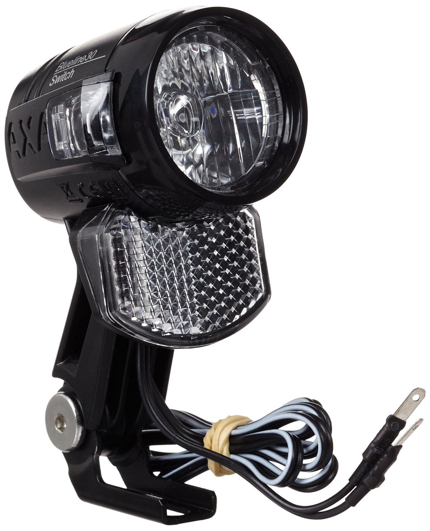 AXA Blueline 30 Switch Headlight, Black, One Size