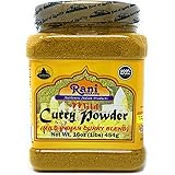 Rani Curry Powder Mild Natural 10-Spice Blend 1lb (16oz) ~ Salt Free | Vegan | No Colors | Gluten Friendly | NON-GMO | NO Chi
