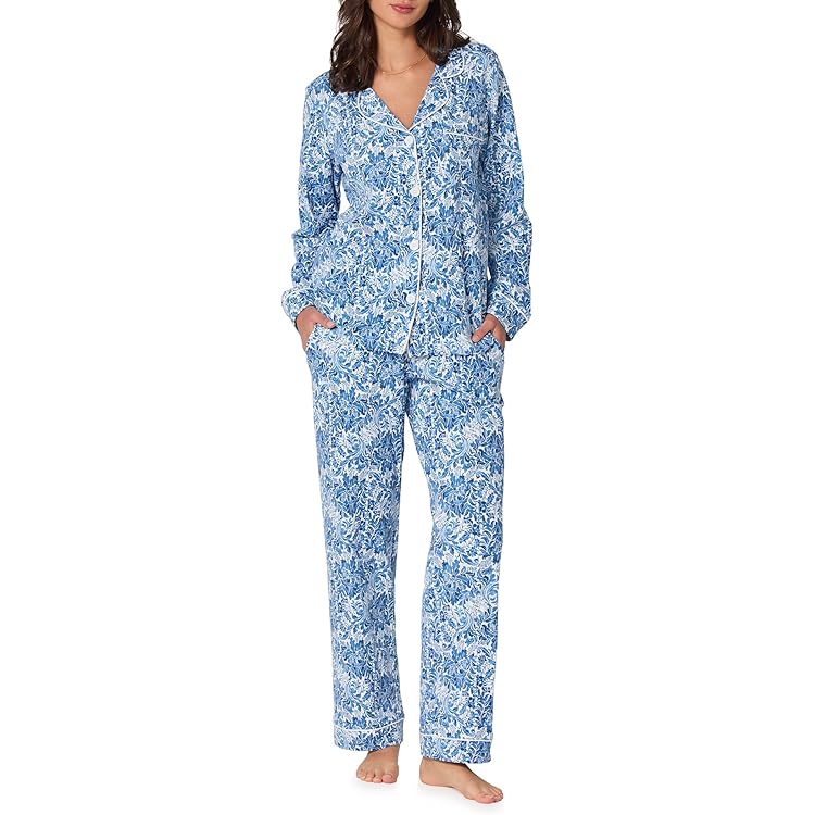 BedHead Pajamas Long Sleeve Pullover Crew Joggers Set Christmas in