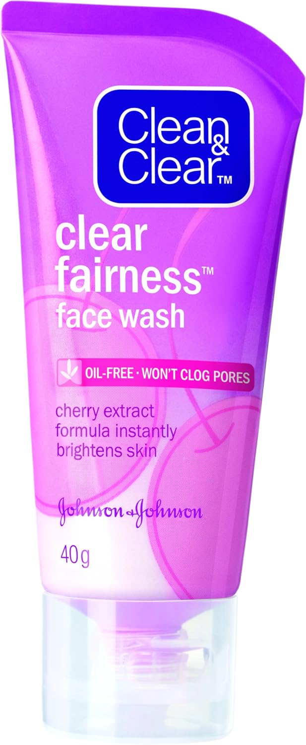 Clean & Clear Clear Fairness Face Wash, 40gm Amazon.in Amazon Pantry