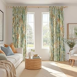 Zeerobee Wood Curtain Rods for Windows 32 to 168, 1