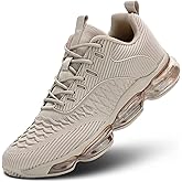 Mens Running Shoes Air Low Top Comfort Walking Lace Up Sneakers Breathable Fashion Tennis Sport Gym Fitness Cross Trainers