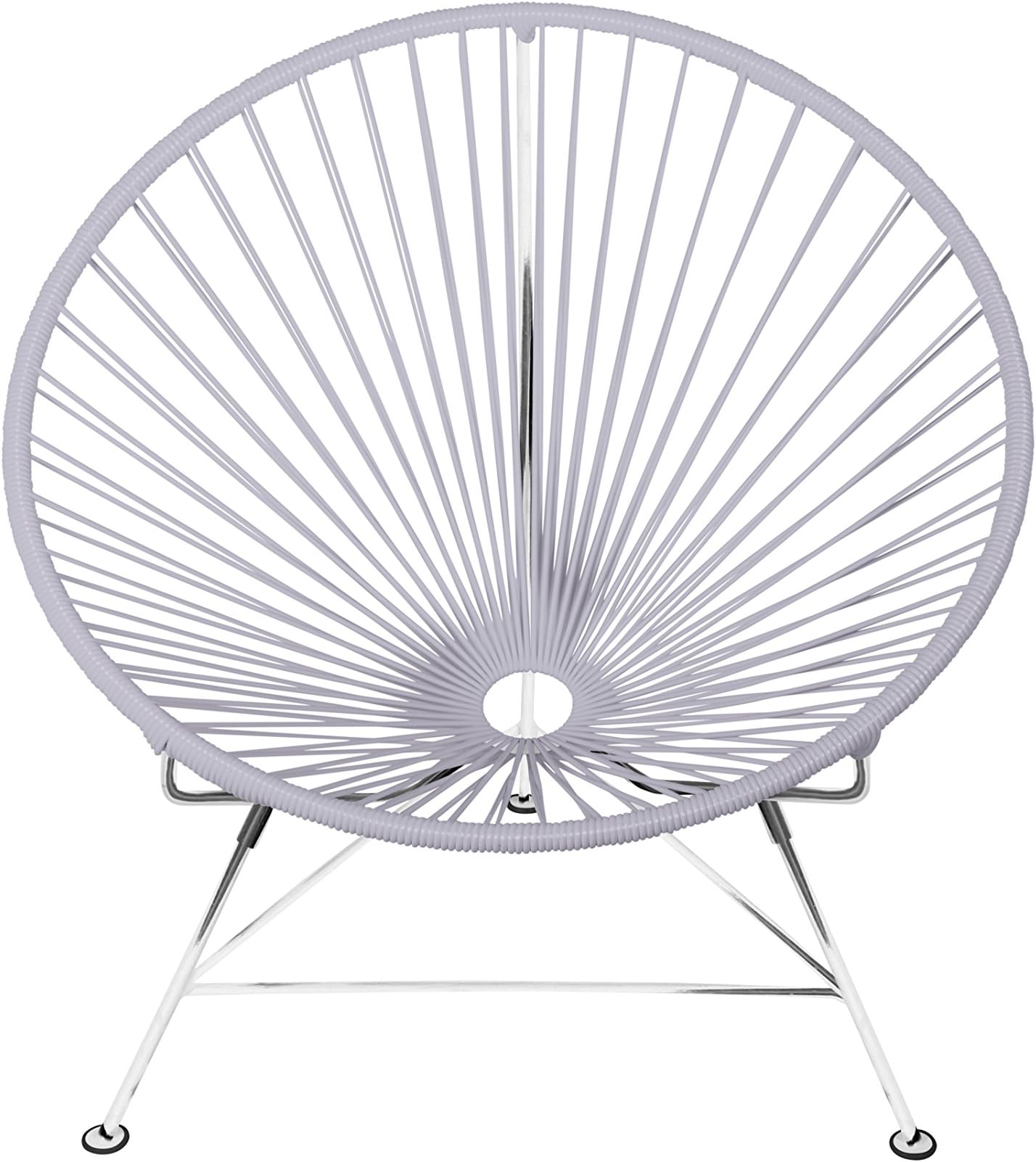 INNIT 02-03-15 Chair with Chrome Frame, Clear