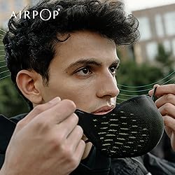 AIRPOP Active Reusable Face Mask, 5-Layer Filter