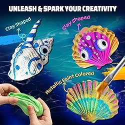 EPUMP Shell Painting Kit for Kids Ages 6-8 - Glow