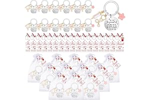 36 PCS Nurse Appreciation Gifts Nurse Keychains Thank You Cards and Organza Bags Nurse’s Day Presents for Nurses Medical