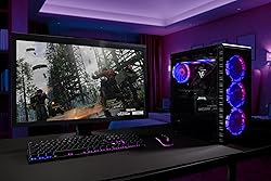BEASTCOM® Q3 Essential Gaming PC, AMD Ryzen 5 6X