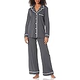 Cosabella womens Bella Relaxed Long Sleeve Top & Pants Pajama Set