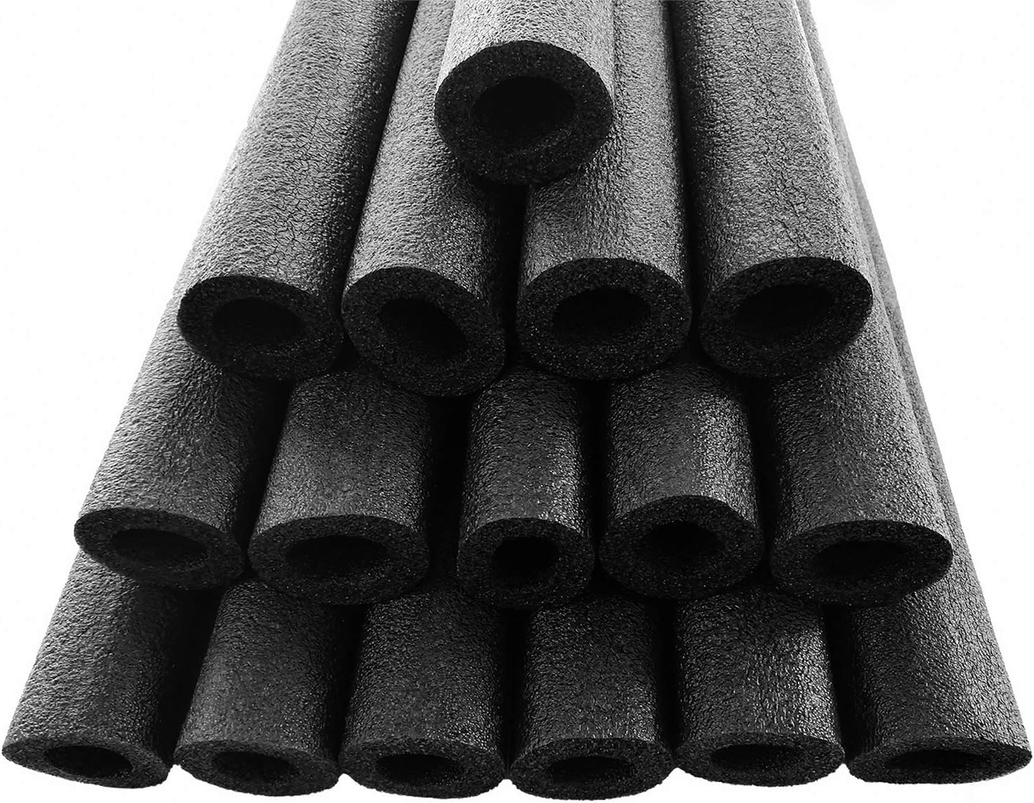 Kangui - 39-Inch Trampoline Pole Foam Sleeves (Set of 16, Grey)
