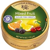 Cavendish &amp; Harvey Sugar Free Mixed Fruit Drops, 175g
