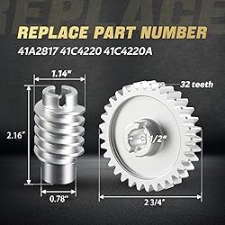 HIMARKLIF Upgrade Aluminum Alloy Drive and Worm