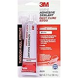 3M Marine Adhesive Sealant Fast Cure 5200 (05220) Permanent Bonding and Sealing for Boats and RVs Above and Below the Waterli