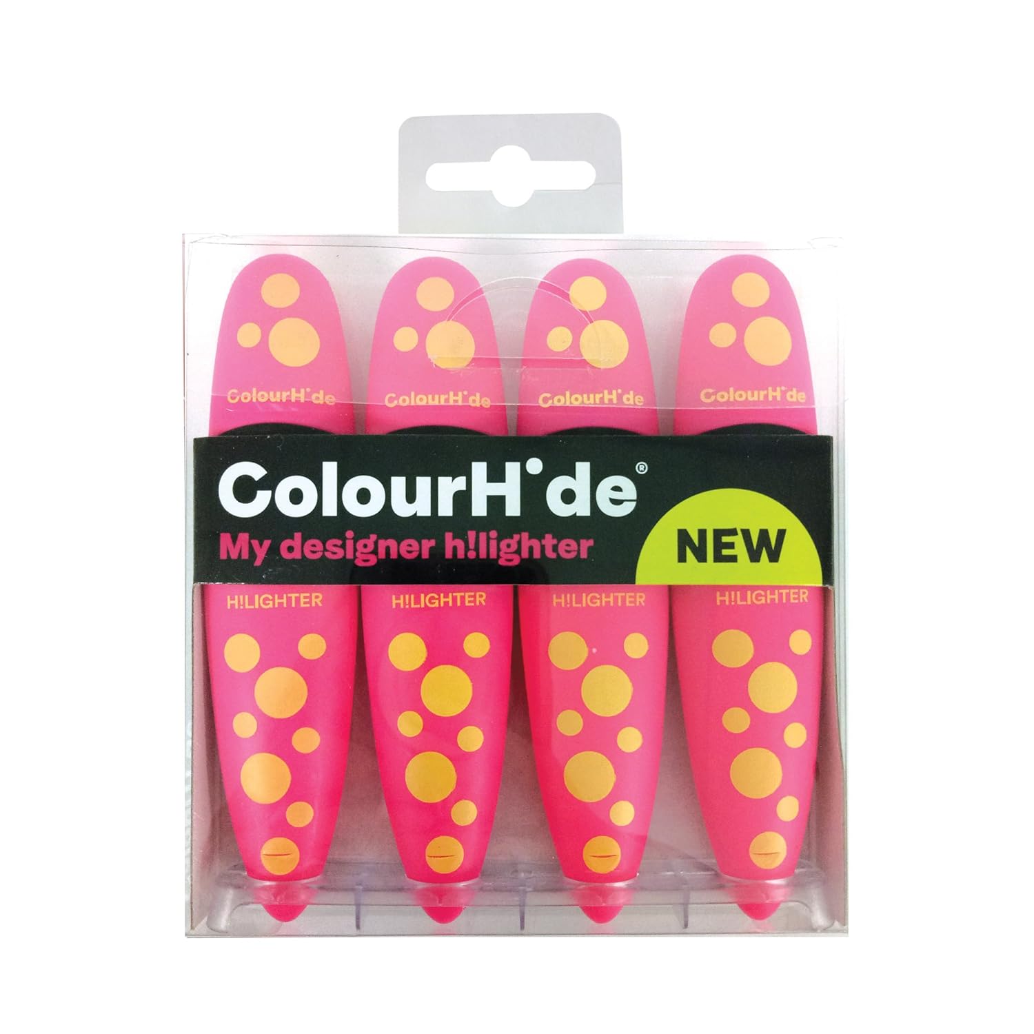 ColourHide My Designer Highlighter Pack of 4 (Pink) Amazon.in Office Products