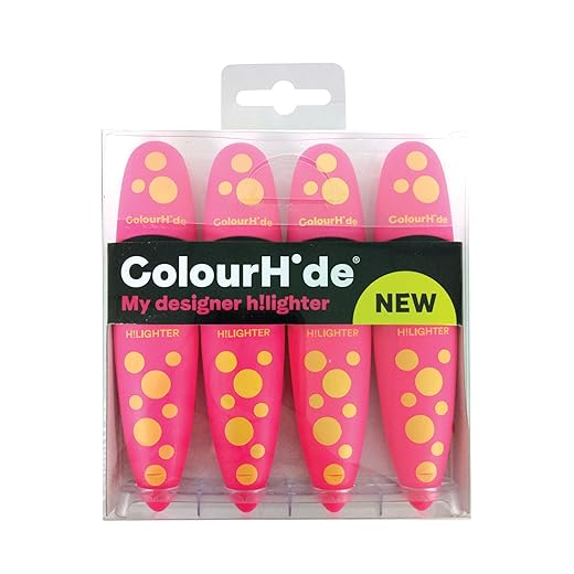 ColourHide My Designer Highlighter - Pack of 4
