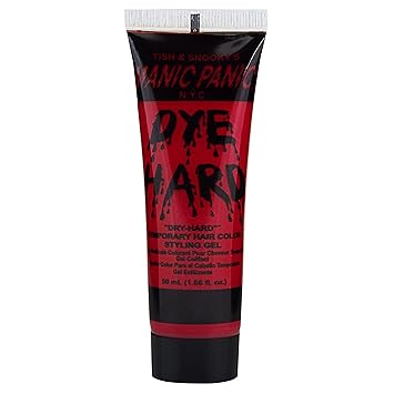 Manic Panic Dye Hard Temporary Hair Color Styling Gel Vampire Red