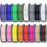 SUNLU PETG Filament 1.75mm,250g*16,16 Colors-Combination | 3D Printer Filament, Less Stringing, Good Layer Adhesion, High Toughness, PETG Filament 1.75 &plusmn;0.02mm