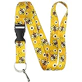 Limeloot Themed Lanyard for Keys, ID Badges, and Accessories - Premium Lanyard with Quick Release Buckle and Flat Ring.