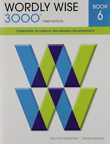 Download Wordly Wise 3000 Book 6: Systematic Academic Vocabulary Development PDF
