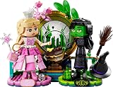 LEGO Wicked Elphaba & Glinda Figures 75682 with Broom Crown Purse Window Scene view 10