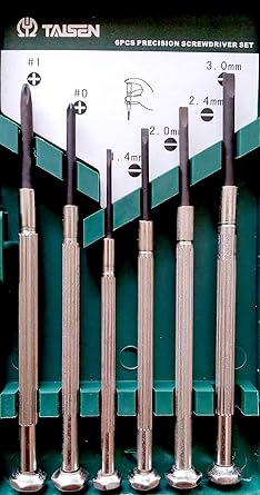 Krioz Precision Screwdriver Set For Watch Mobile - Pack Of 6